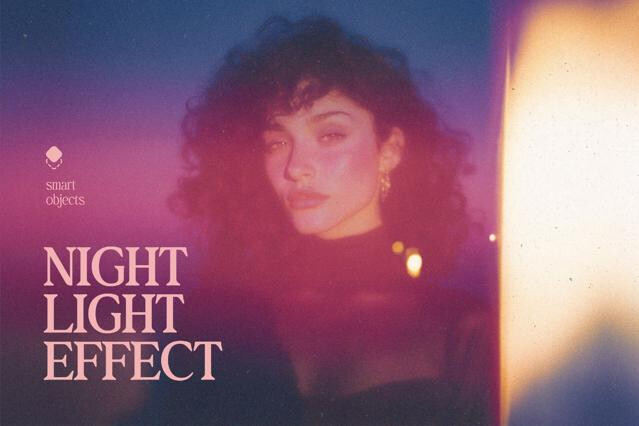 Night Light Photo Effect