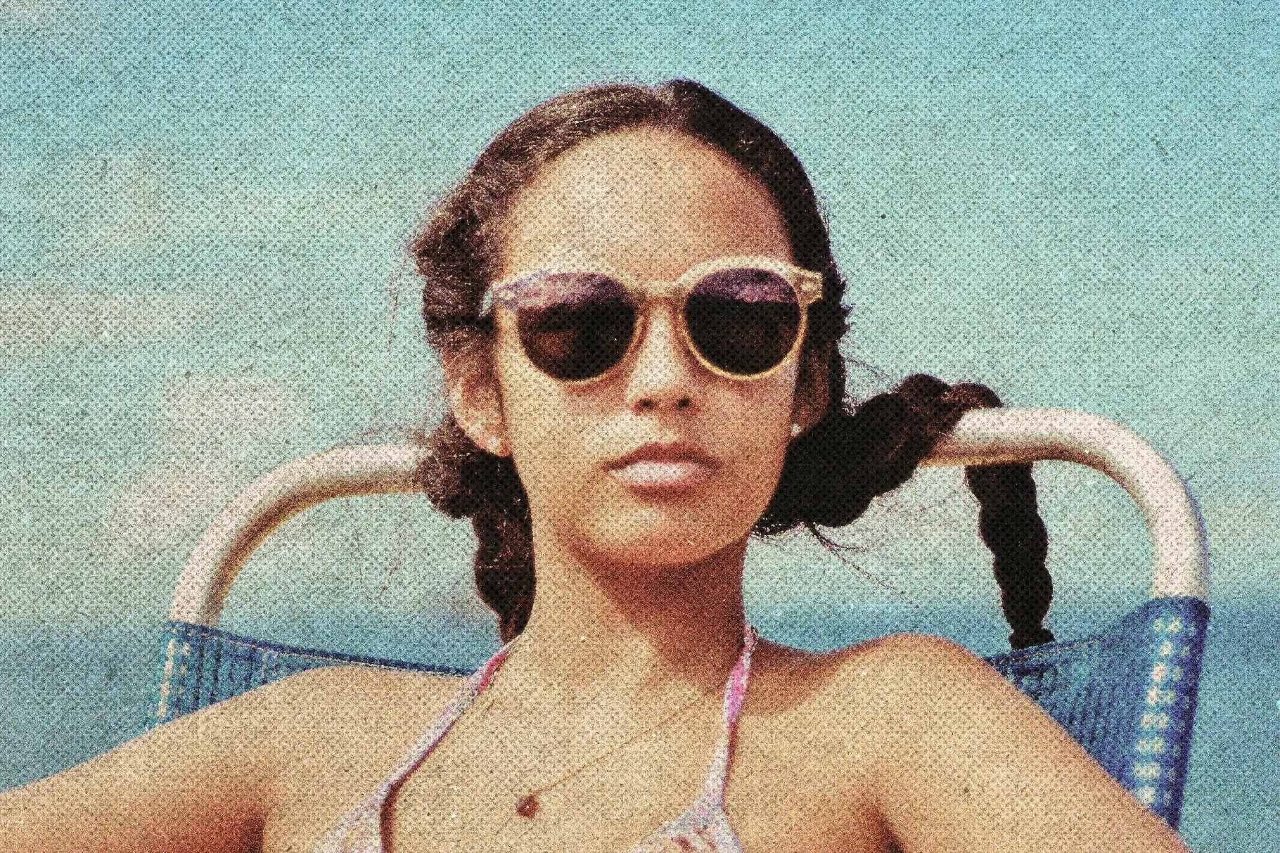 Grain Printed Filter Effect