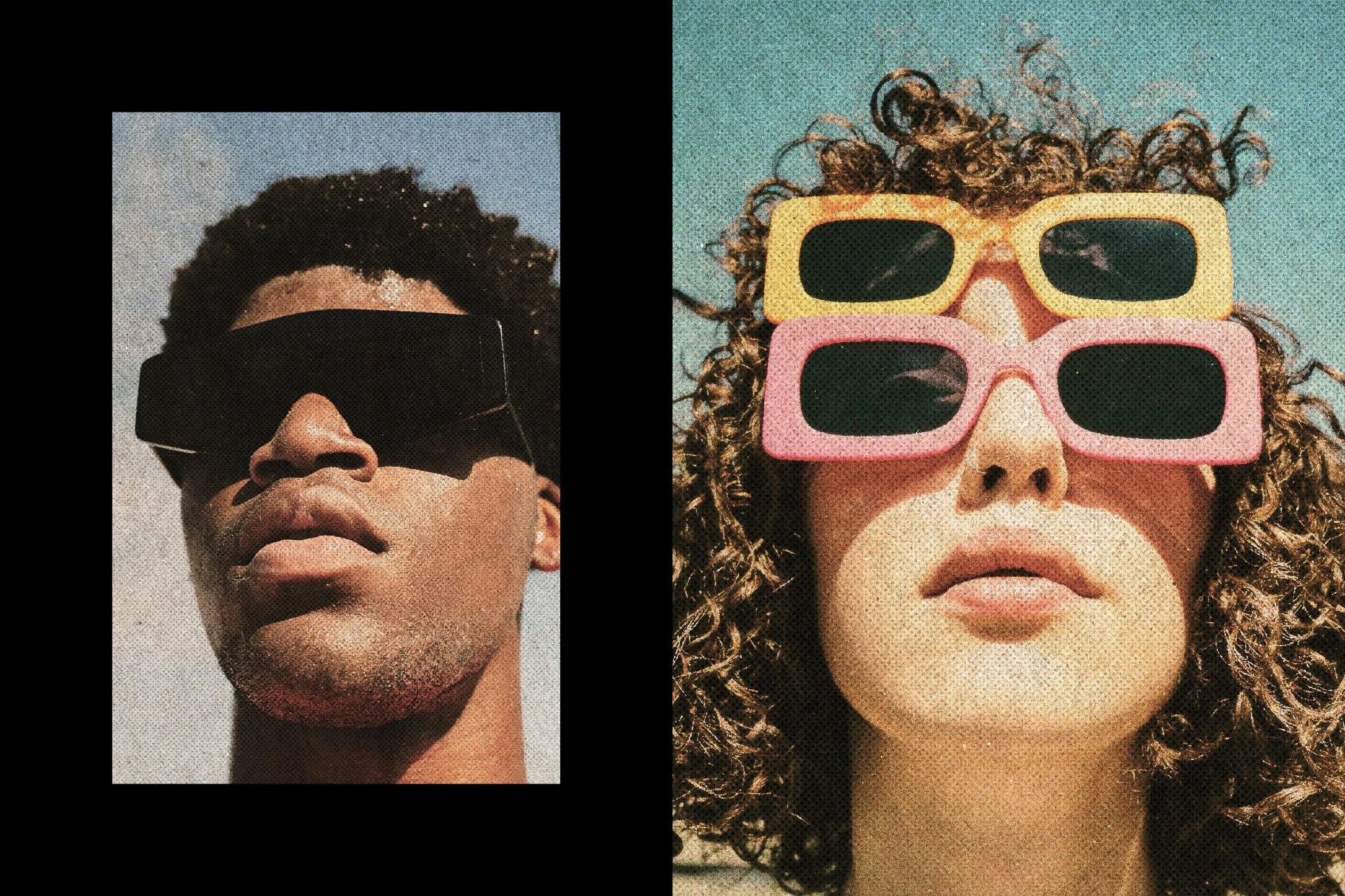 Grain Printed Filter Effect