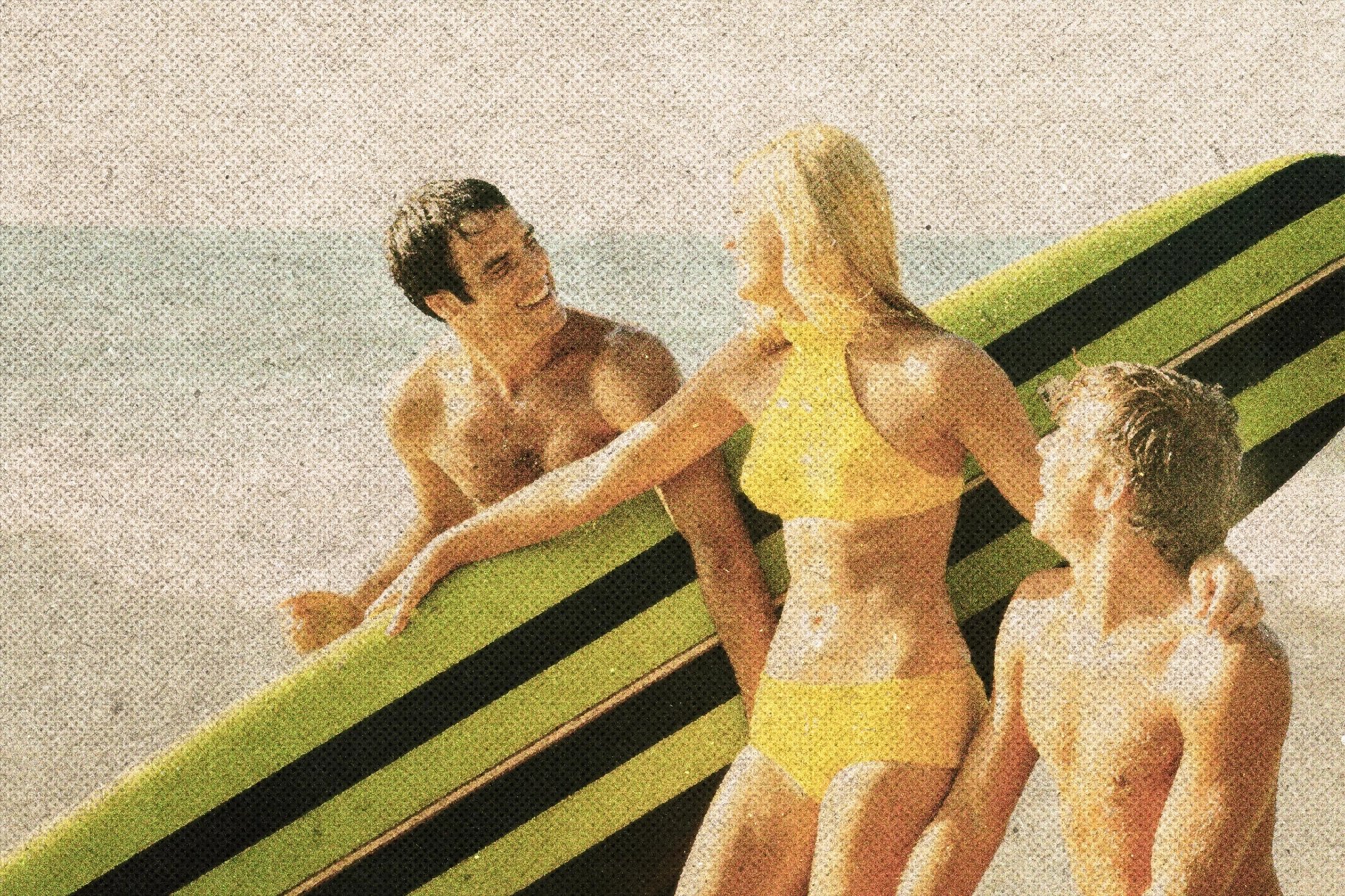 Grain Printed Filter Effect