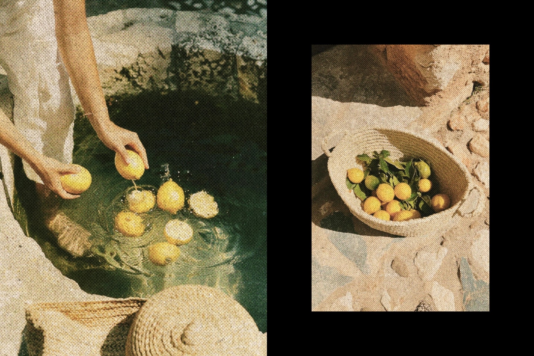 Grain Printed Filter Effect