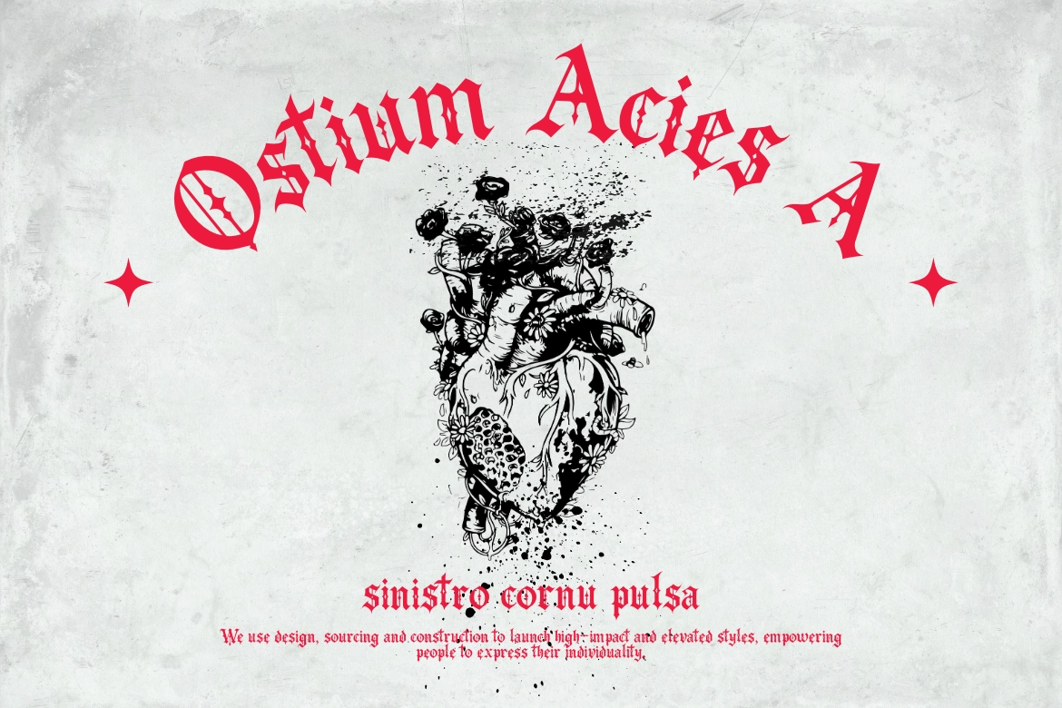 Velgravia – Gothic Blackletter Font