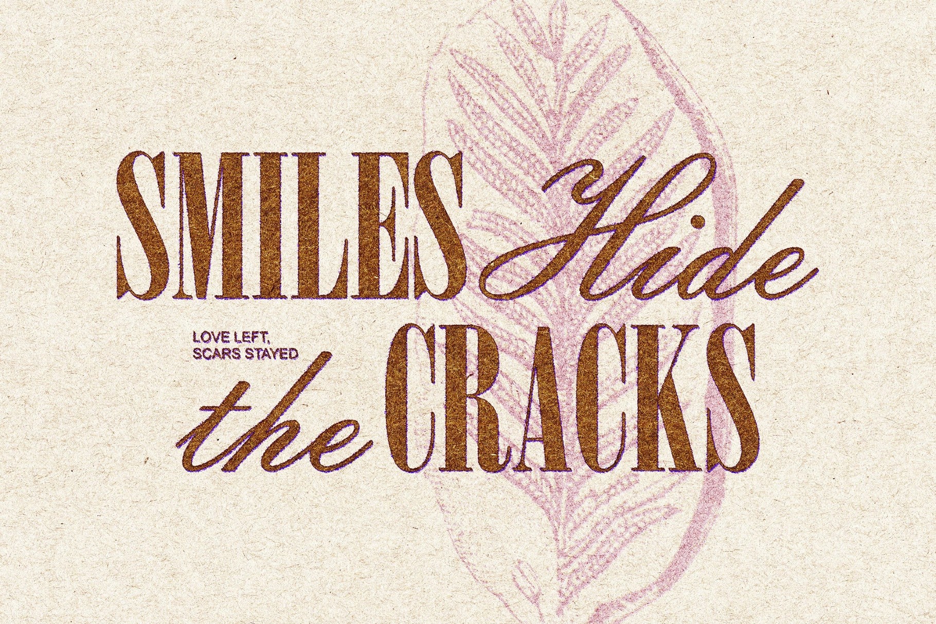 Vintage Grunge Print Effect