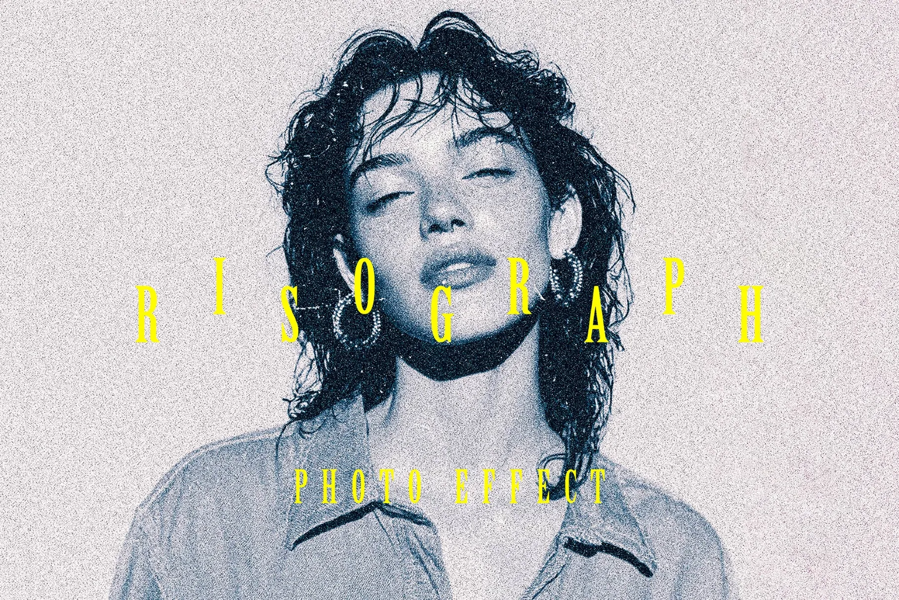 Risograph Photo Effect