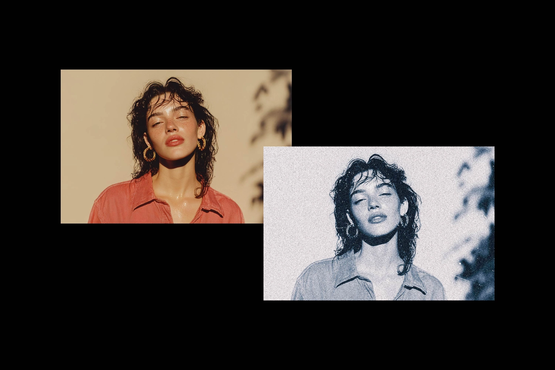 Risograph Photo Effect