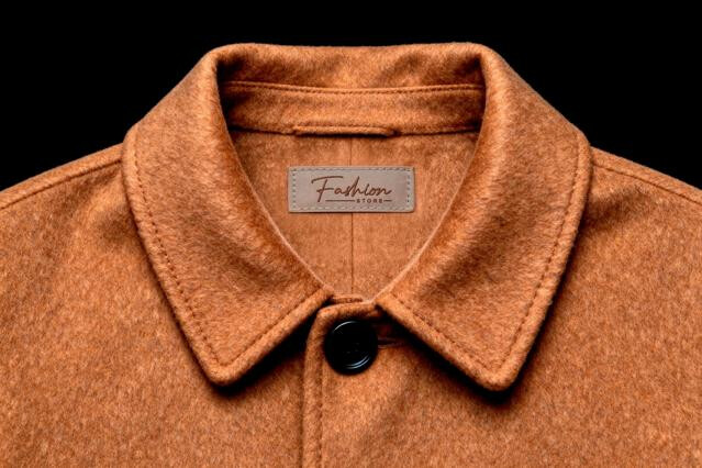 Leather Jacket Label Mockup