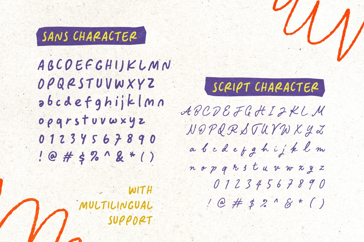 Twinky Blink - Cute Font Duo