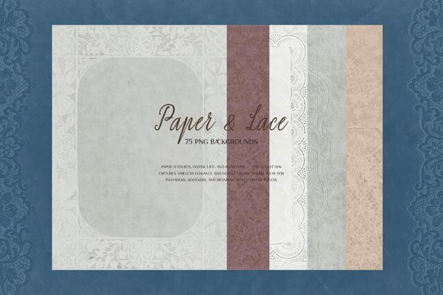 Paper & Lace backgrounds