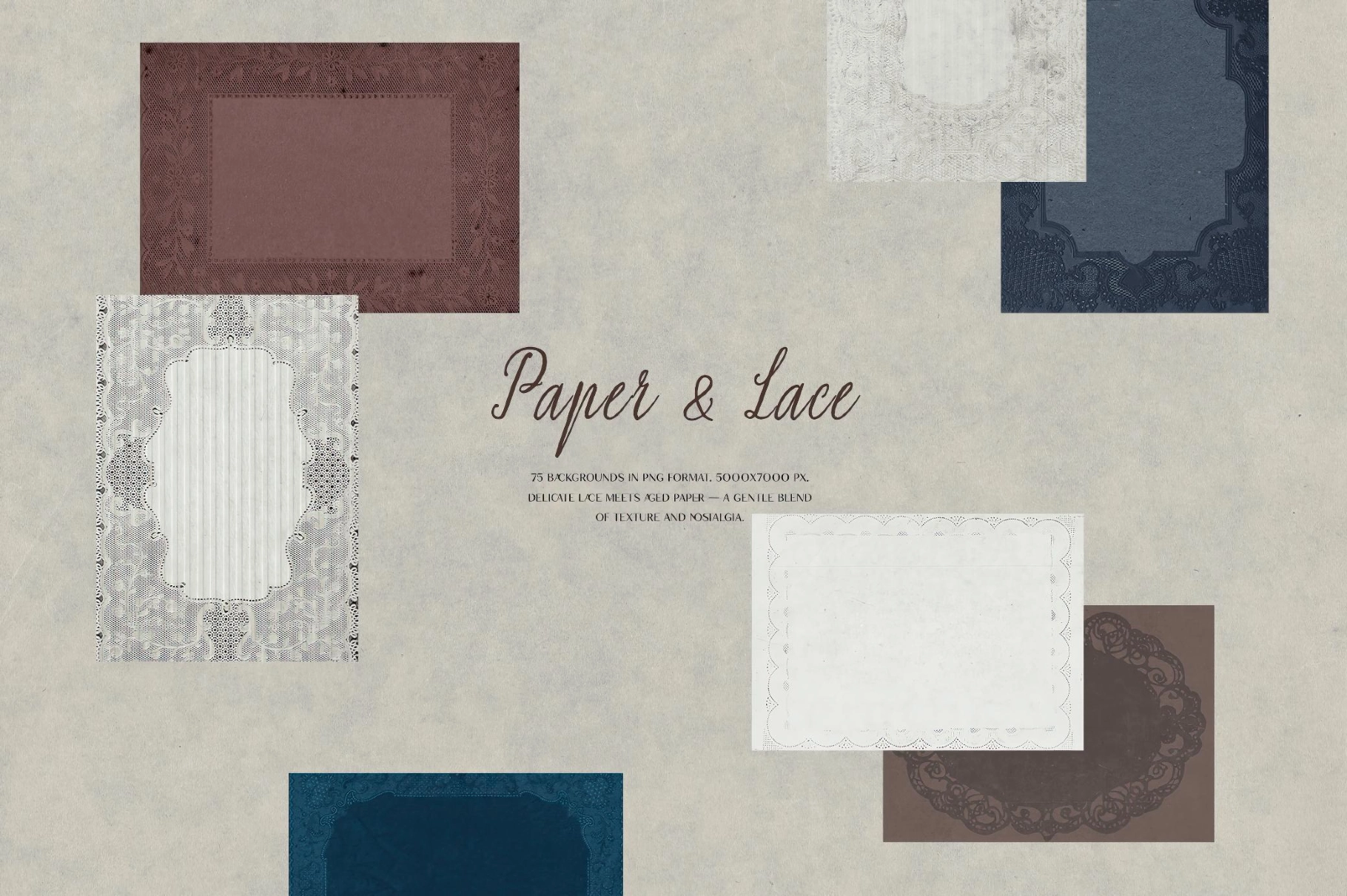 Paper & Lace backgrounds