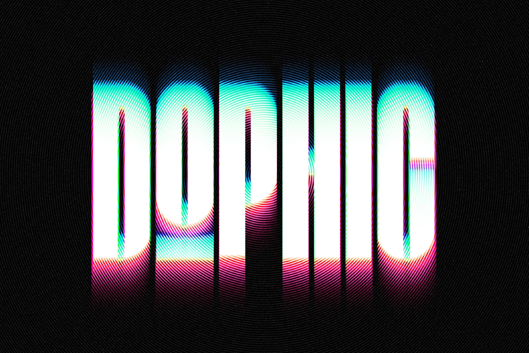 Color Glitch Text Effect