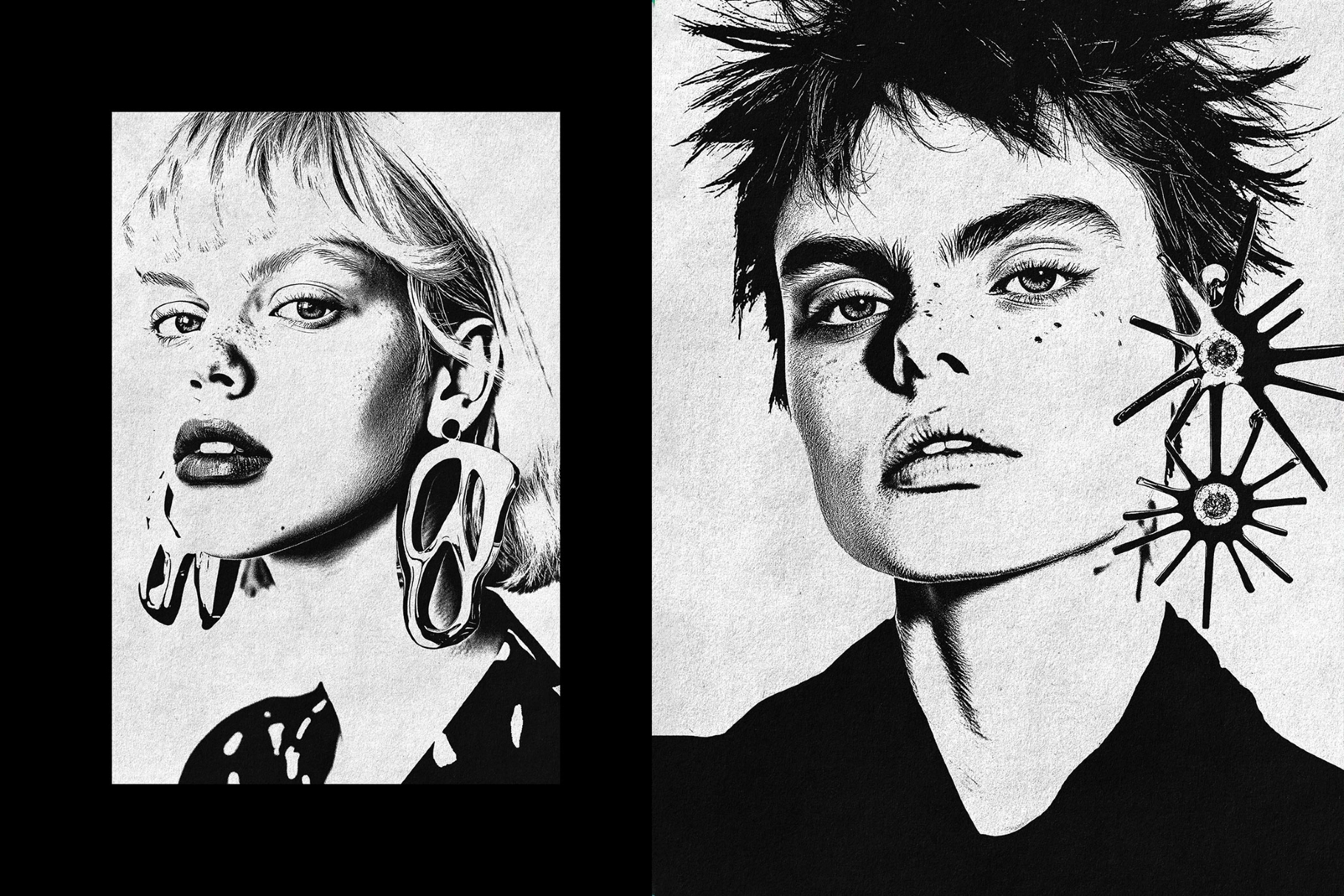 Risoprint Photo Effect