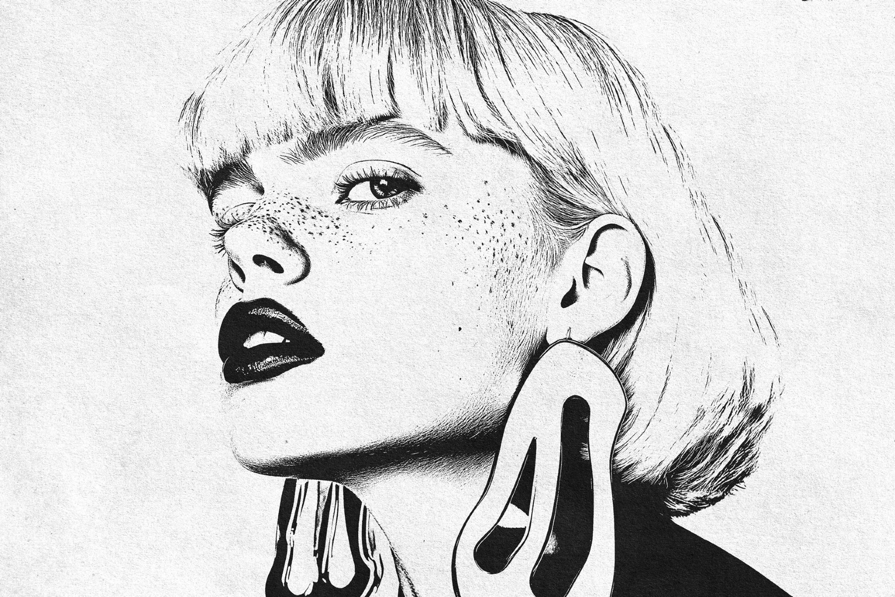 Risoprint Photo Effect