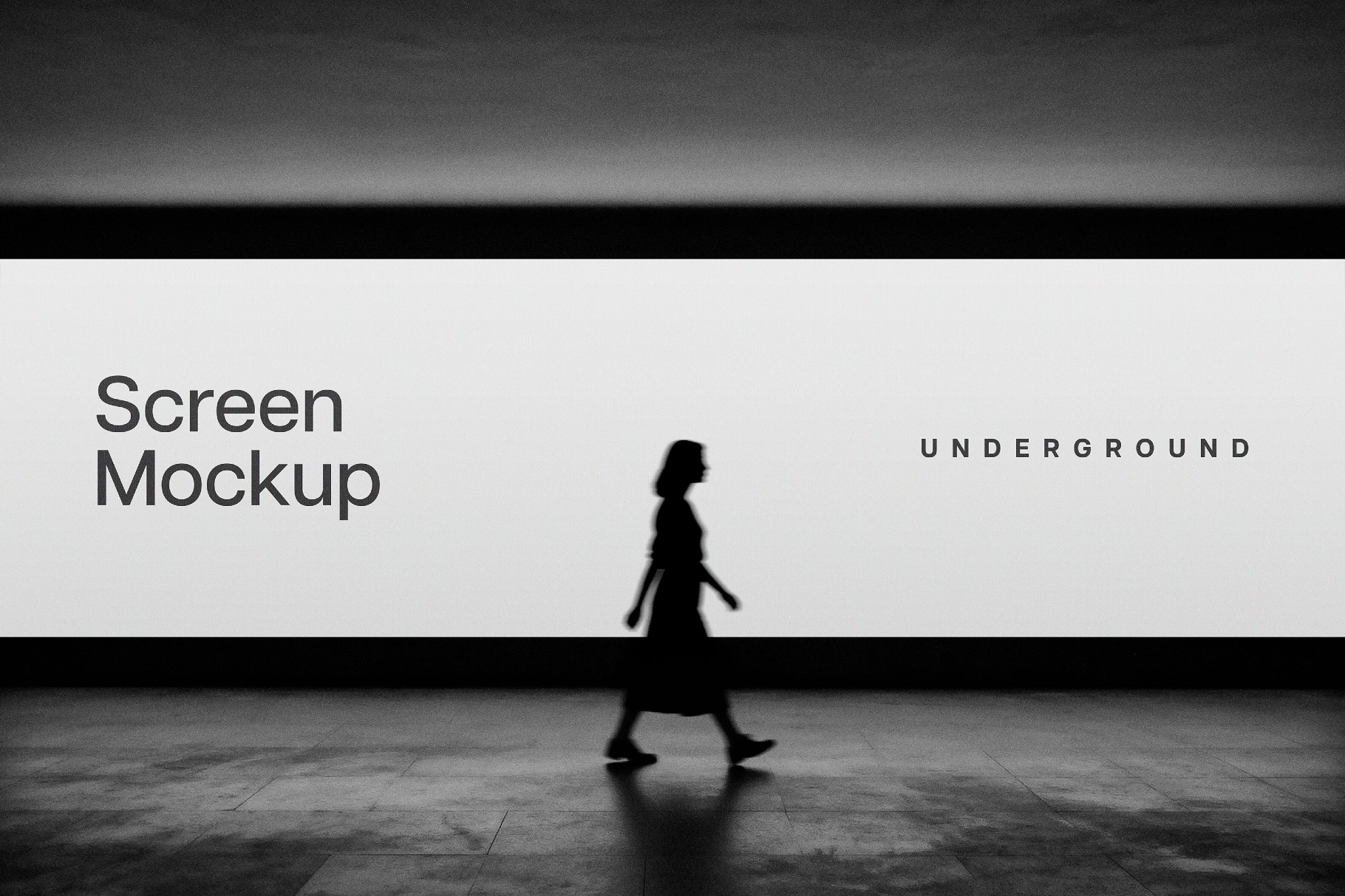 Underground Screen Mockup
