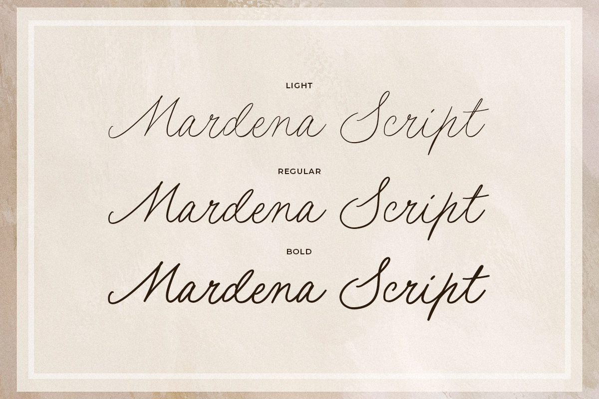 Mardena - Casual Handwritten Script
