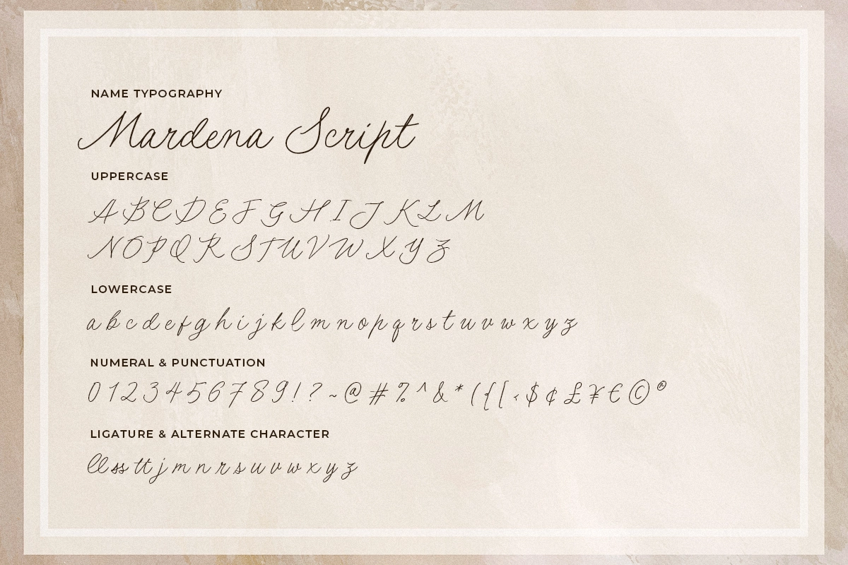 Mardena - Casual Handwritten Script