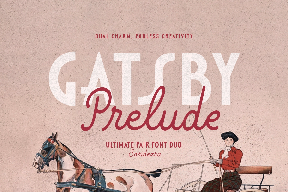 Gatsby Prelude - Art Deco Font Duo