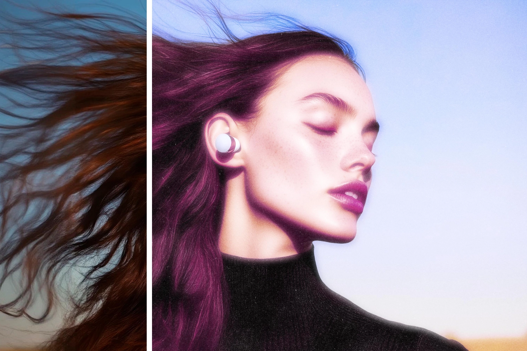 Y2K Glowing Photo Effect