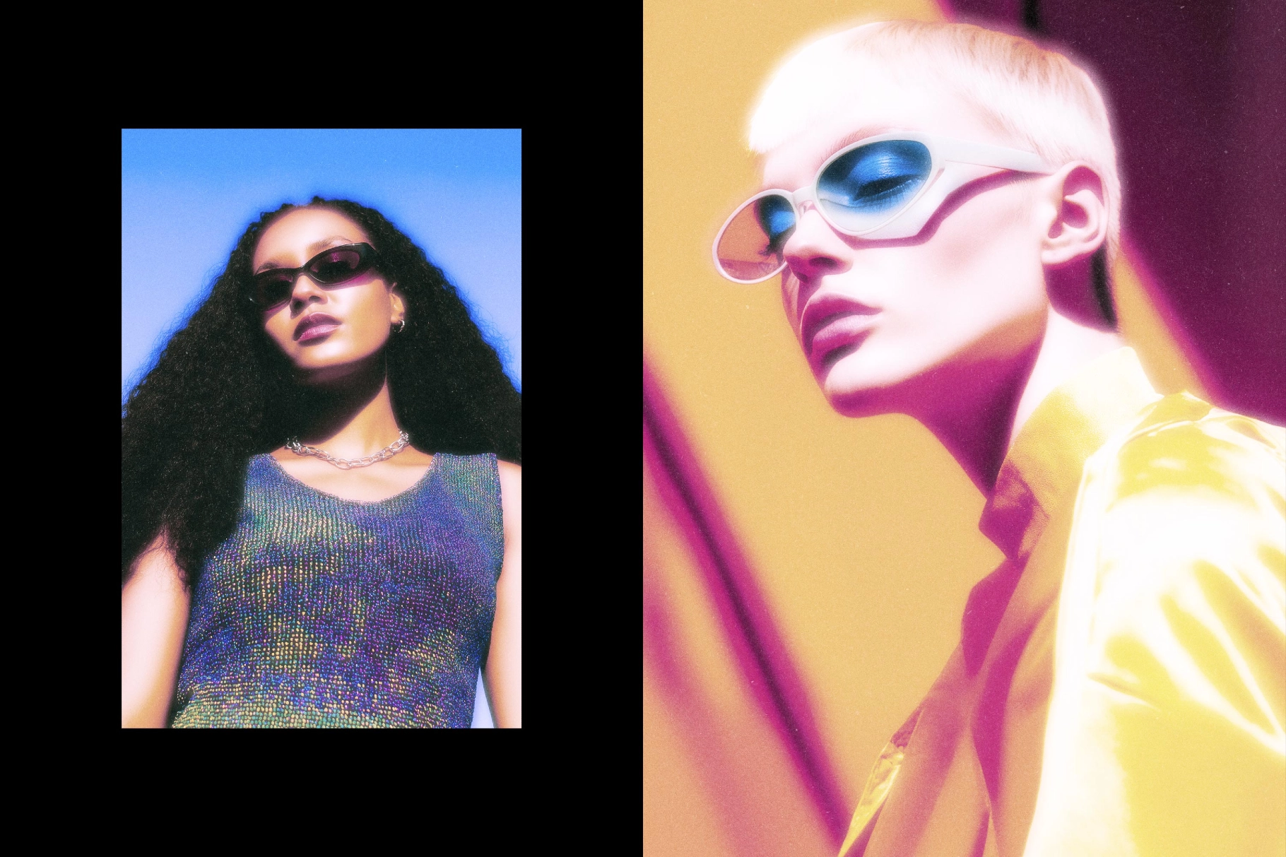 Y2K Glowing Photo Effect