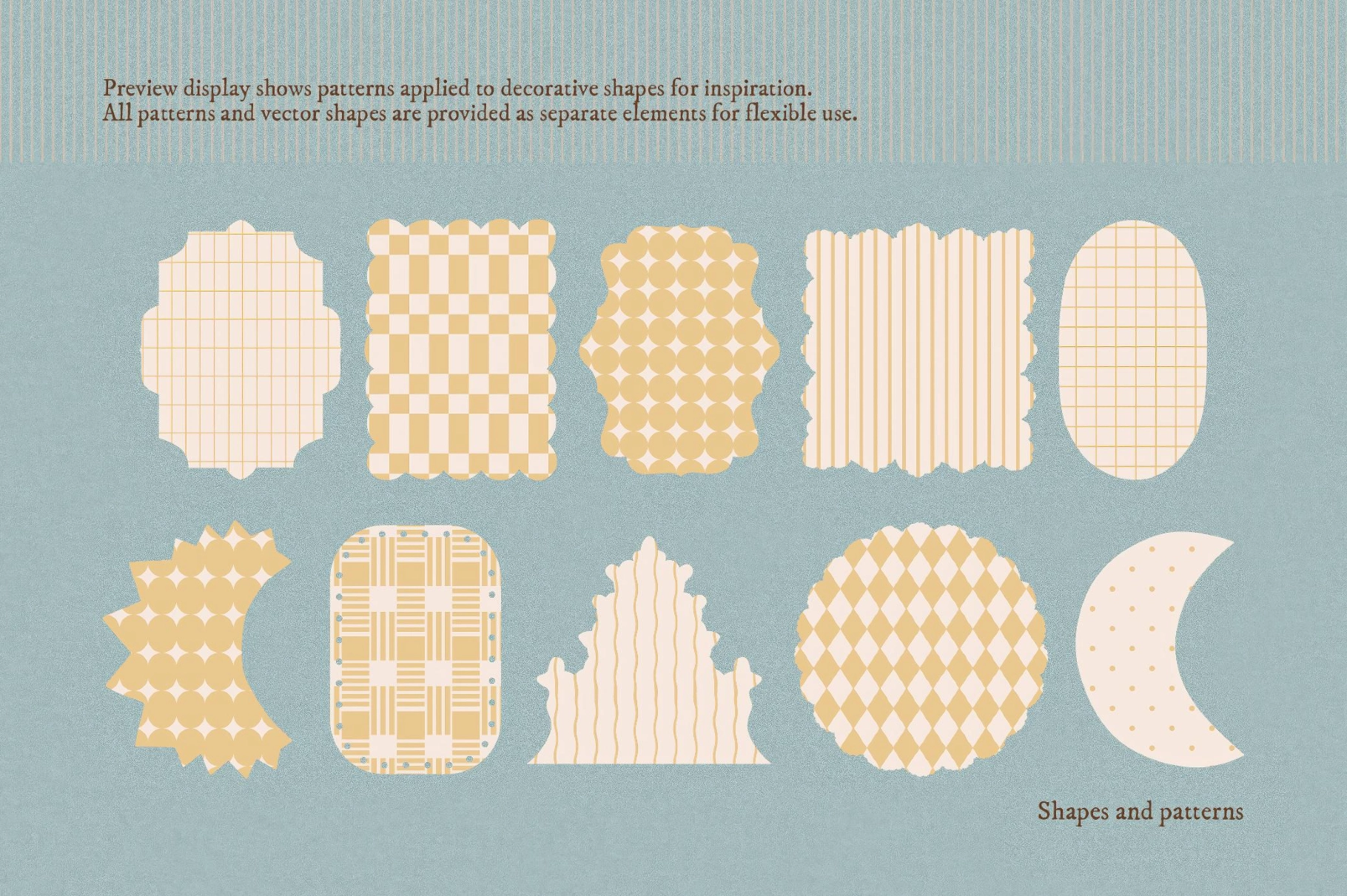 Charm Denim & Lace Textures