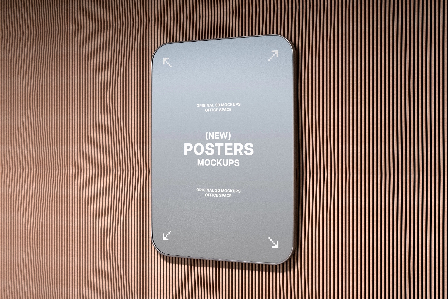 Anlged Poster Mockups