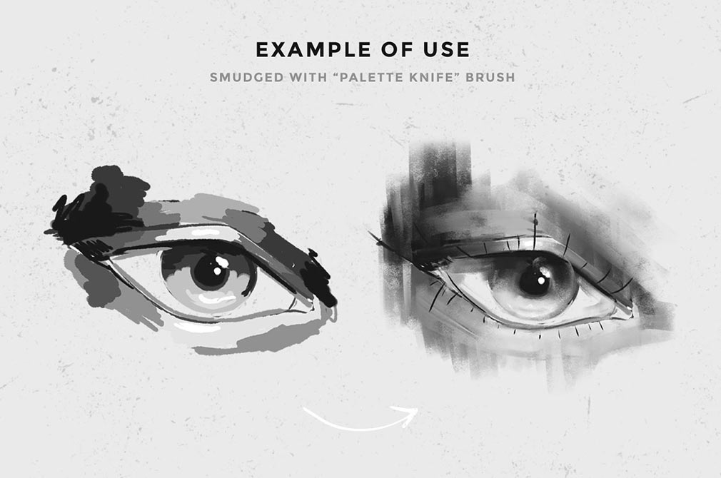 Smudge Procreate Brushes Set