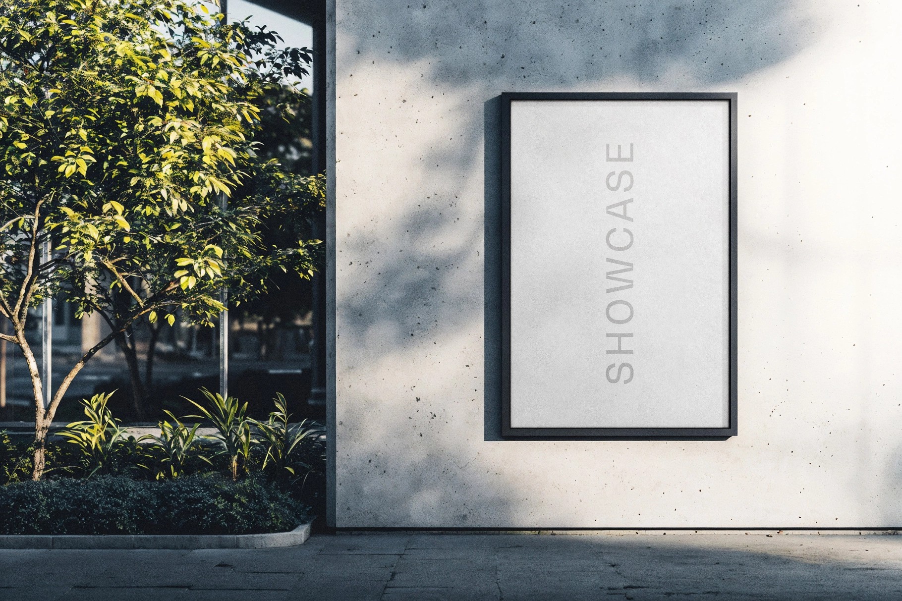 Sunlit Urban Poster Mockup