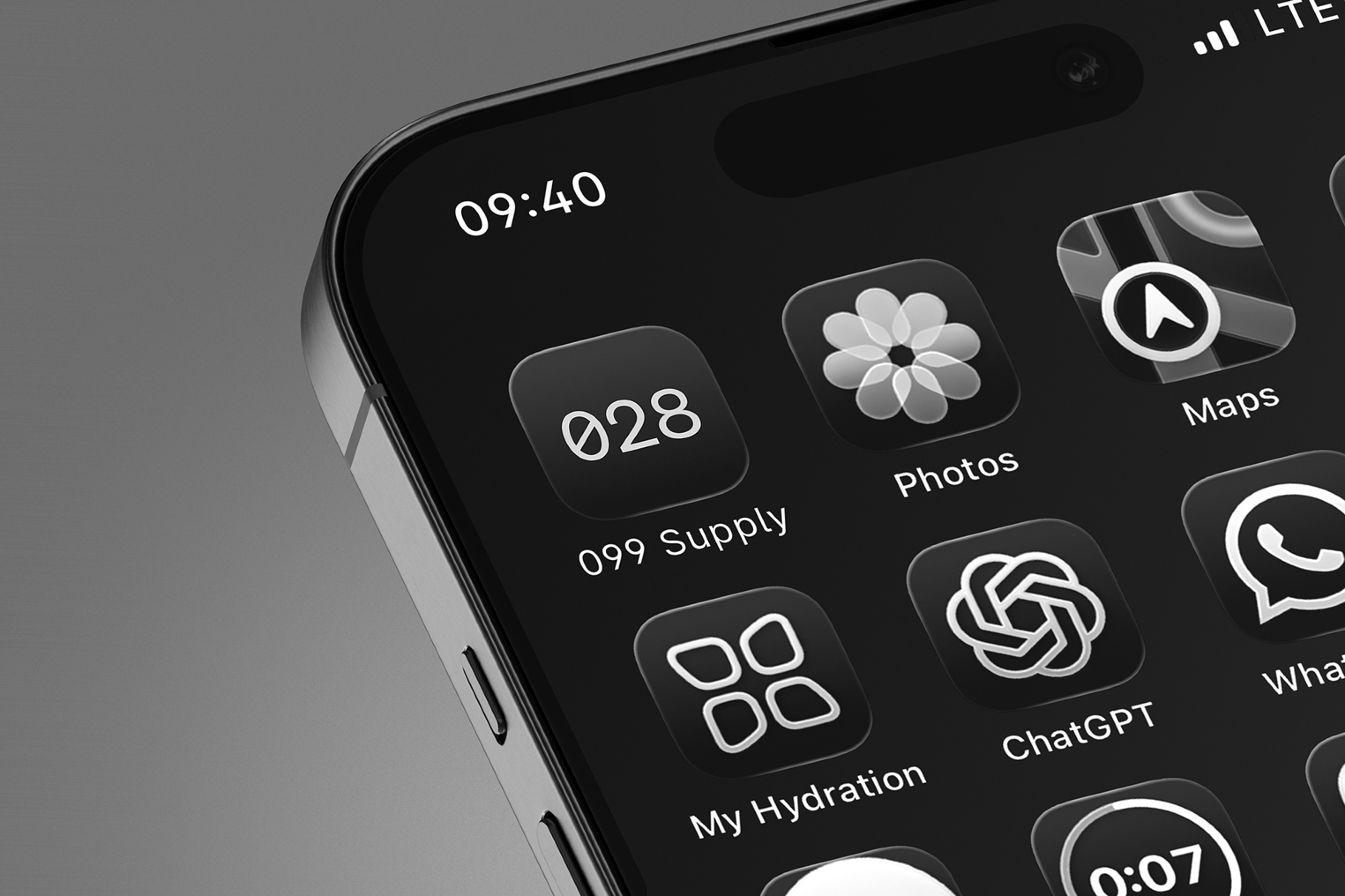 iPhone Crop Mockup