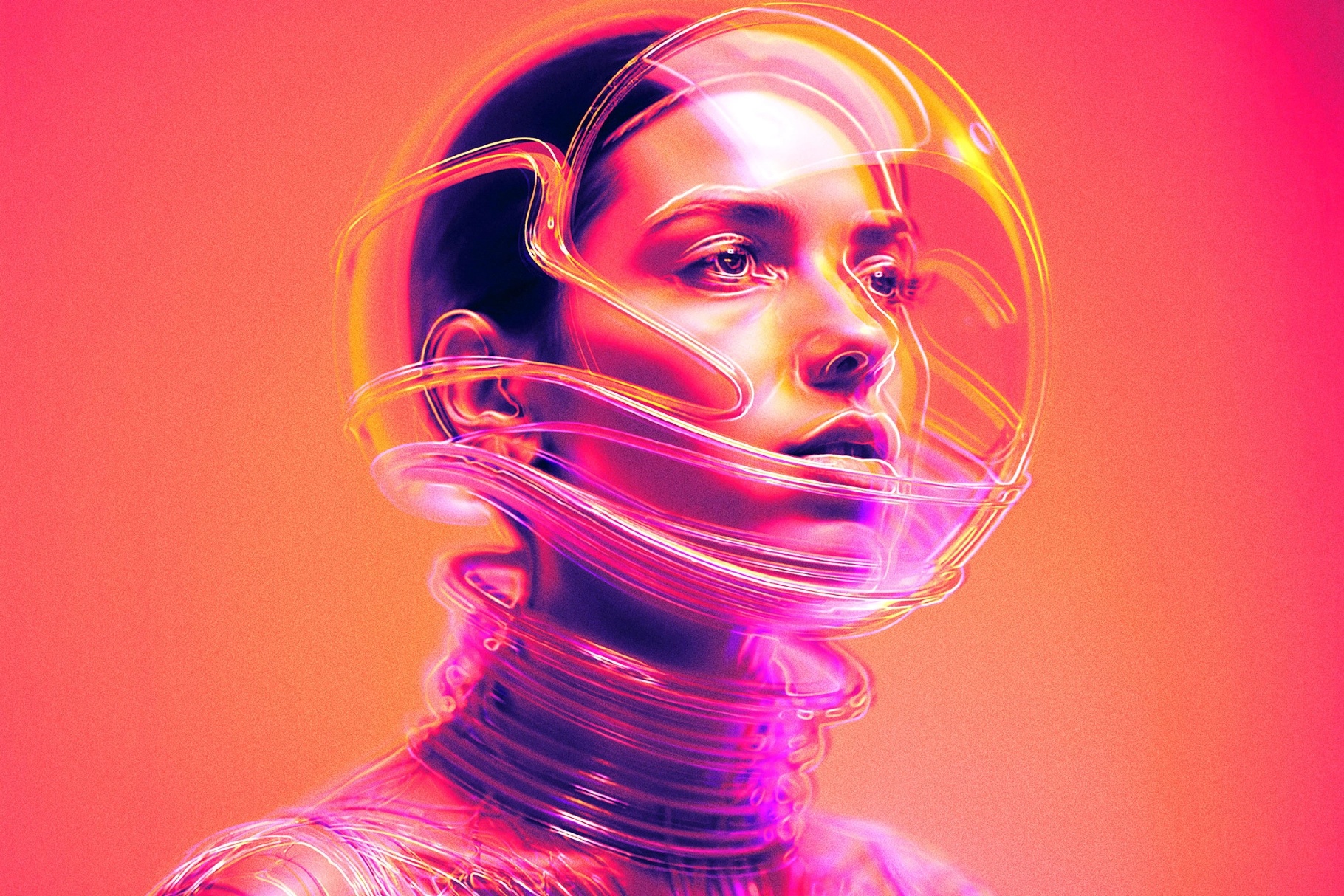 Bright Outline Photo Effect