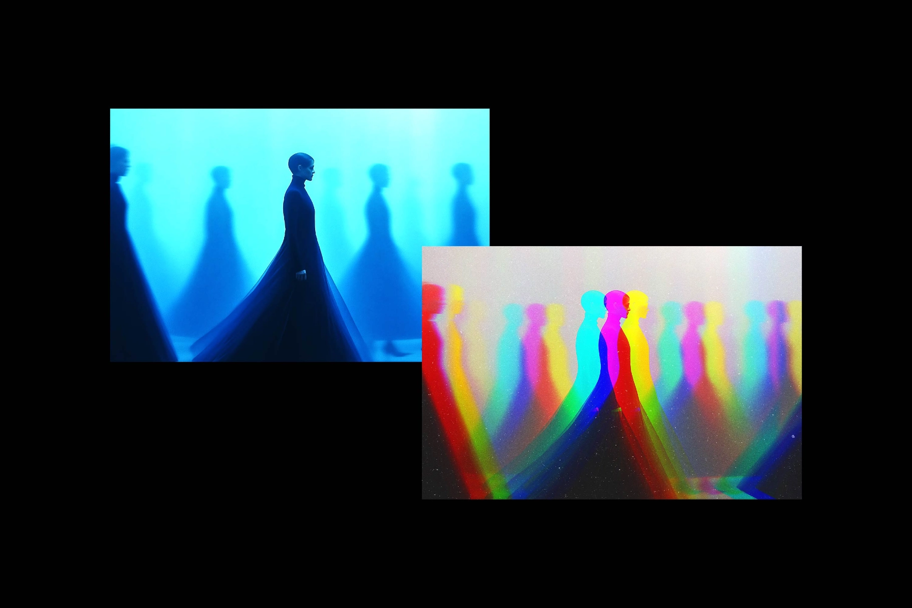 Anaglyph Glitch Photo Effect