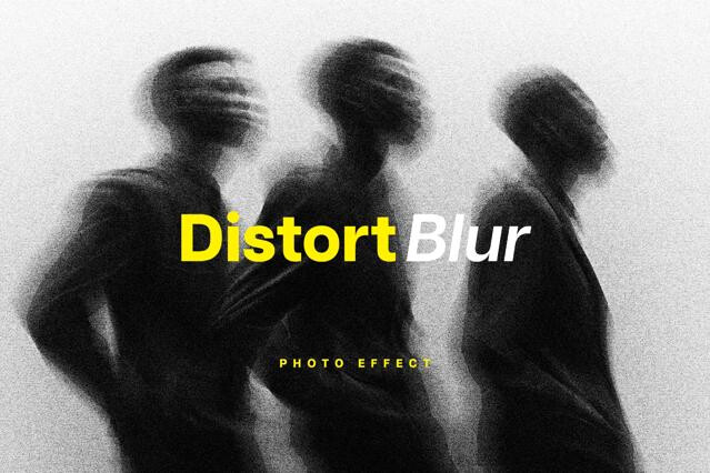Distort Blur Photo Effect