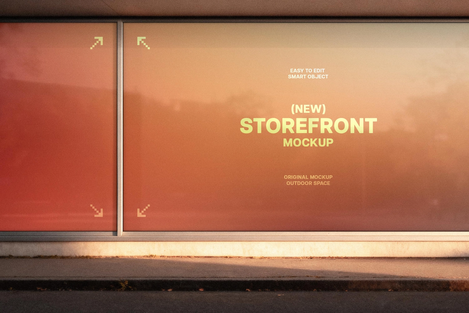 Storefront Windows Mockup