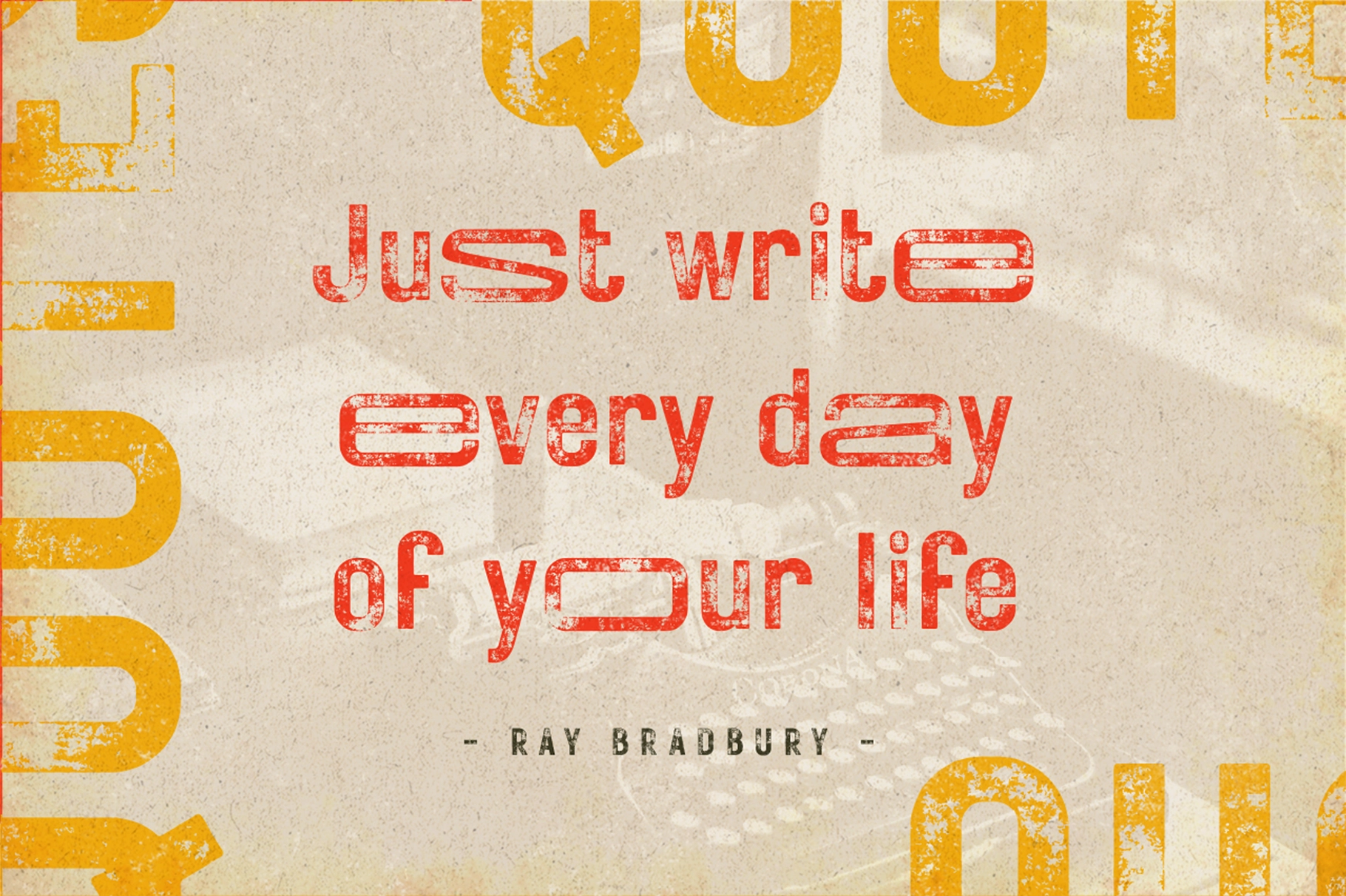 Rustic Printed - Display Font