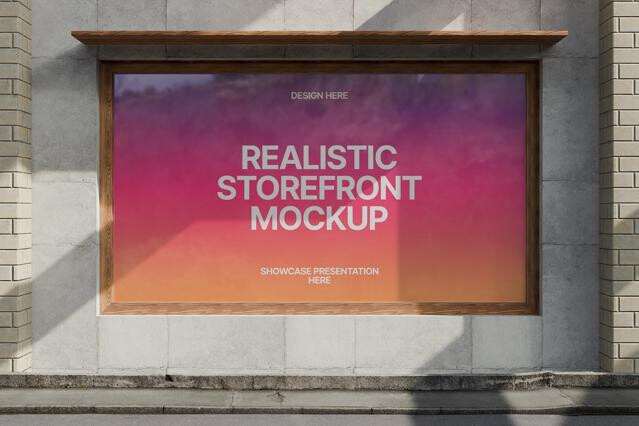Storefront Mockup