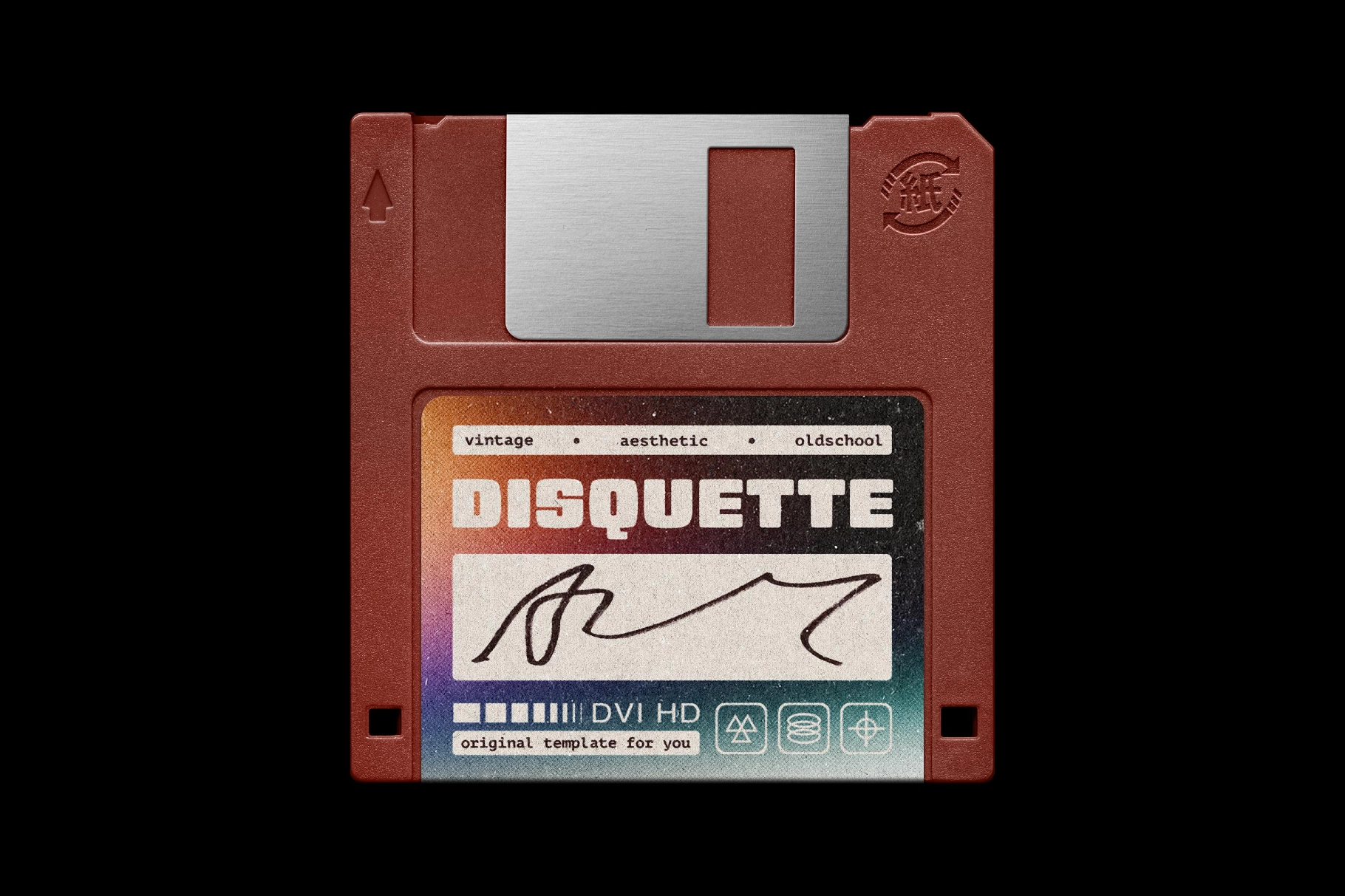 Floppy Disk Mockup