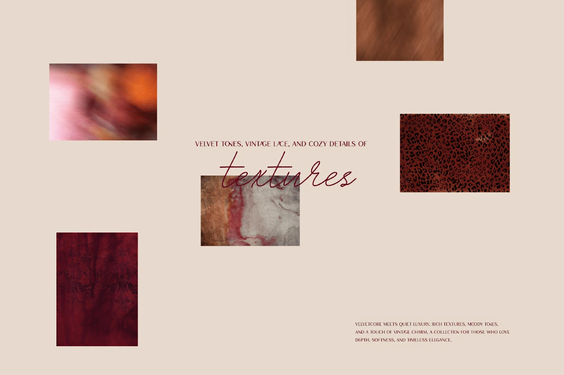 Softy Velvet & Lace Backgrounds