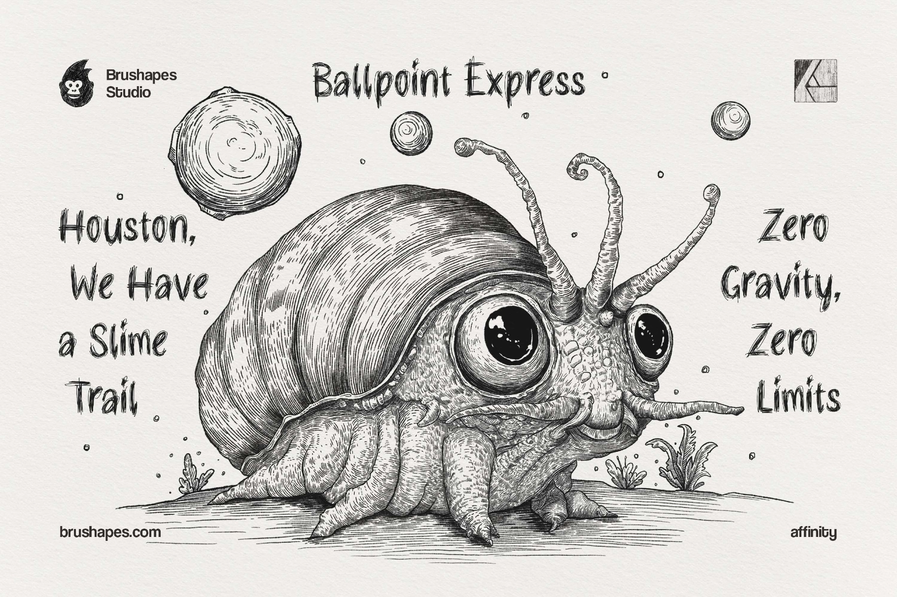 Ballpoint Pen Affinity Brushes