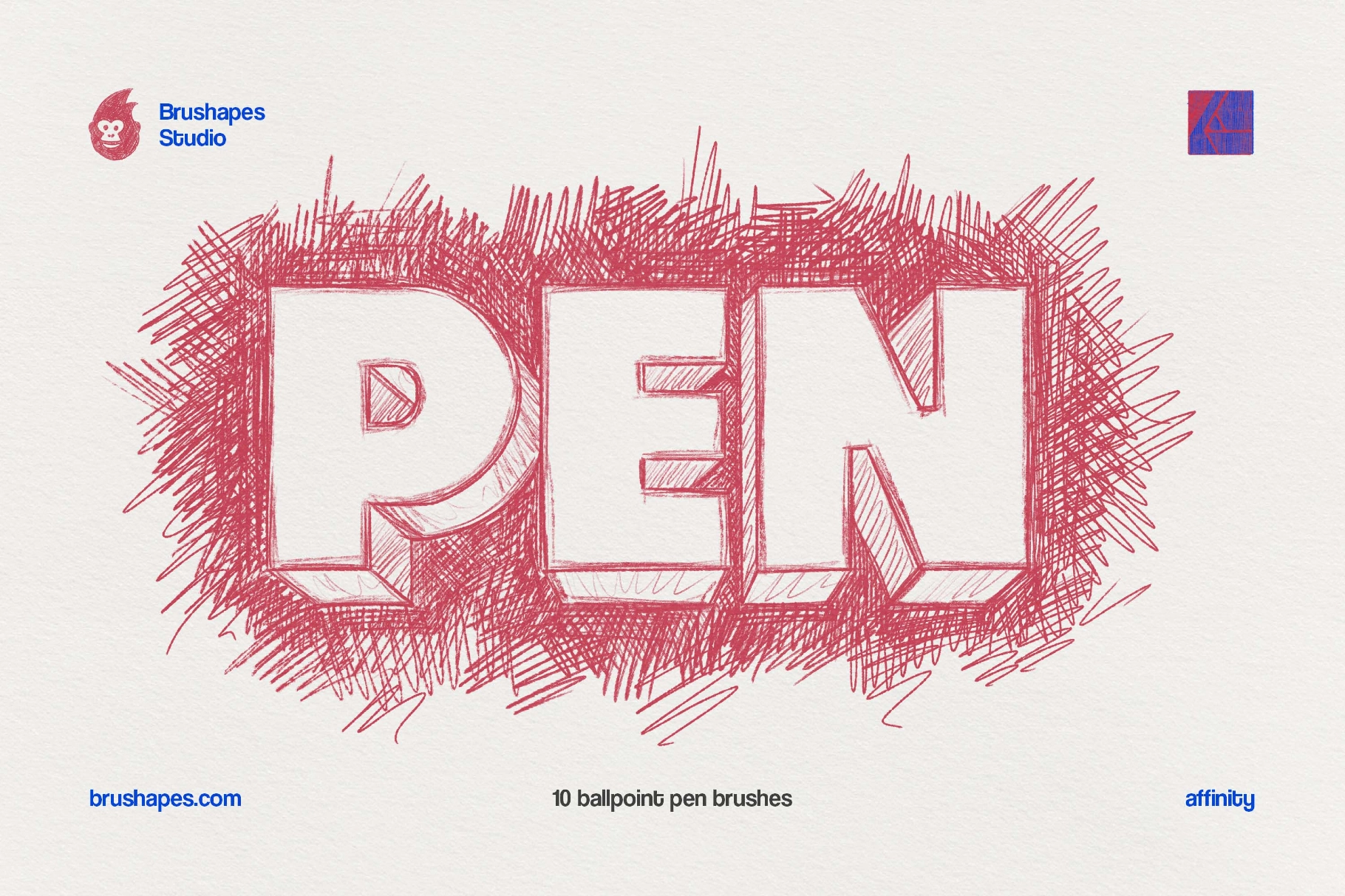 Ballpoint Pen Affinity Brushes