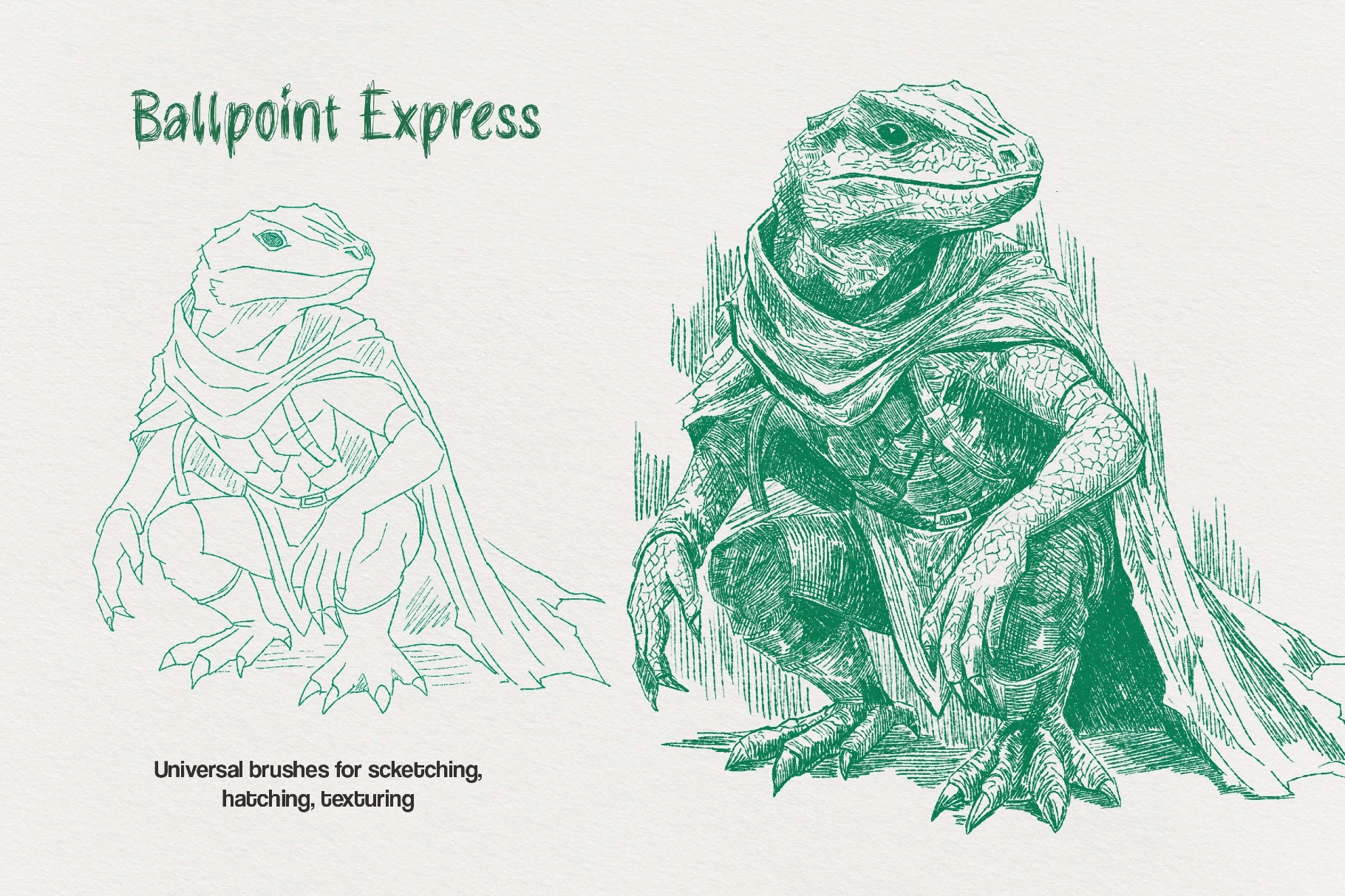 Ballpoint Pen Illustrator Brushes