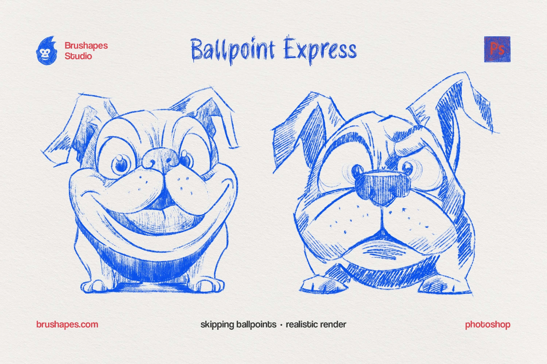 Ballpoint Pen Photoshop Brushes