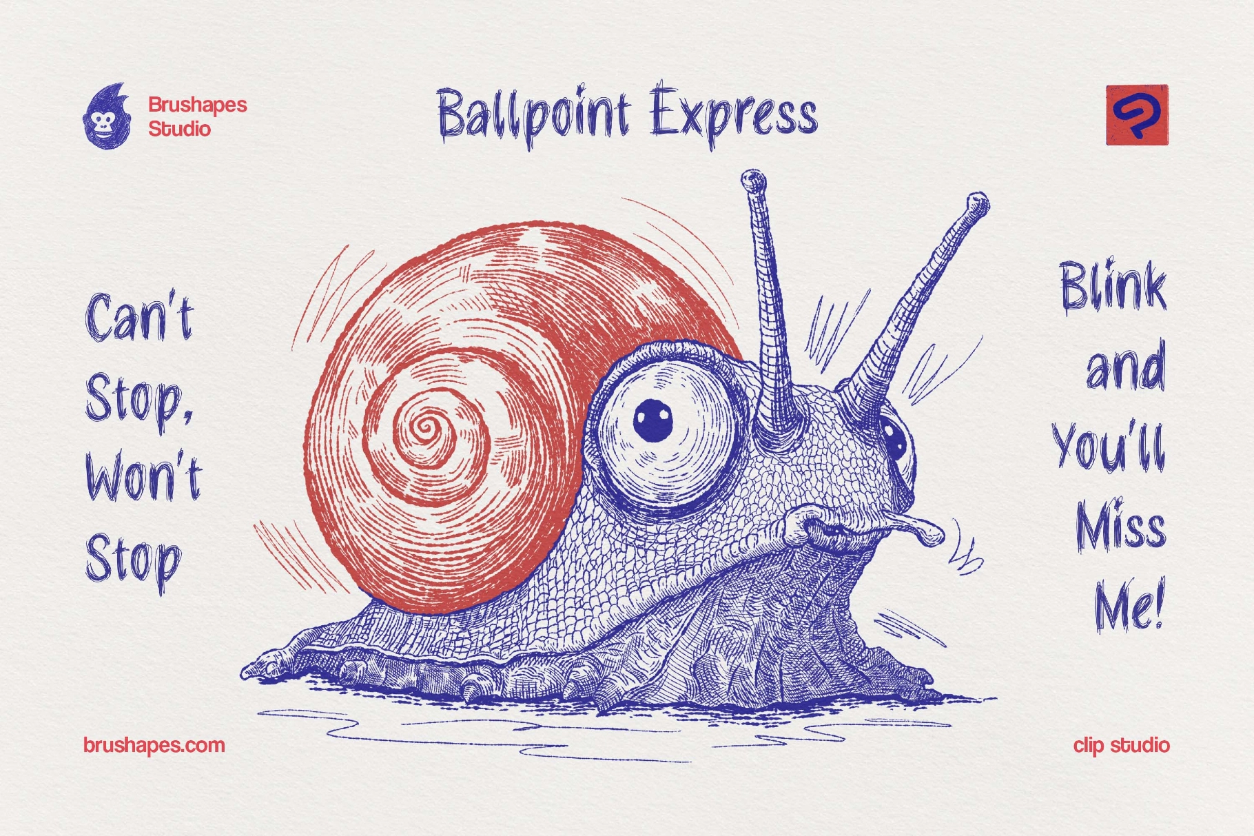 Ballpoint Pen Clip Studio Brushes