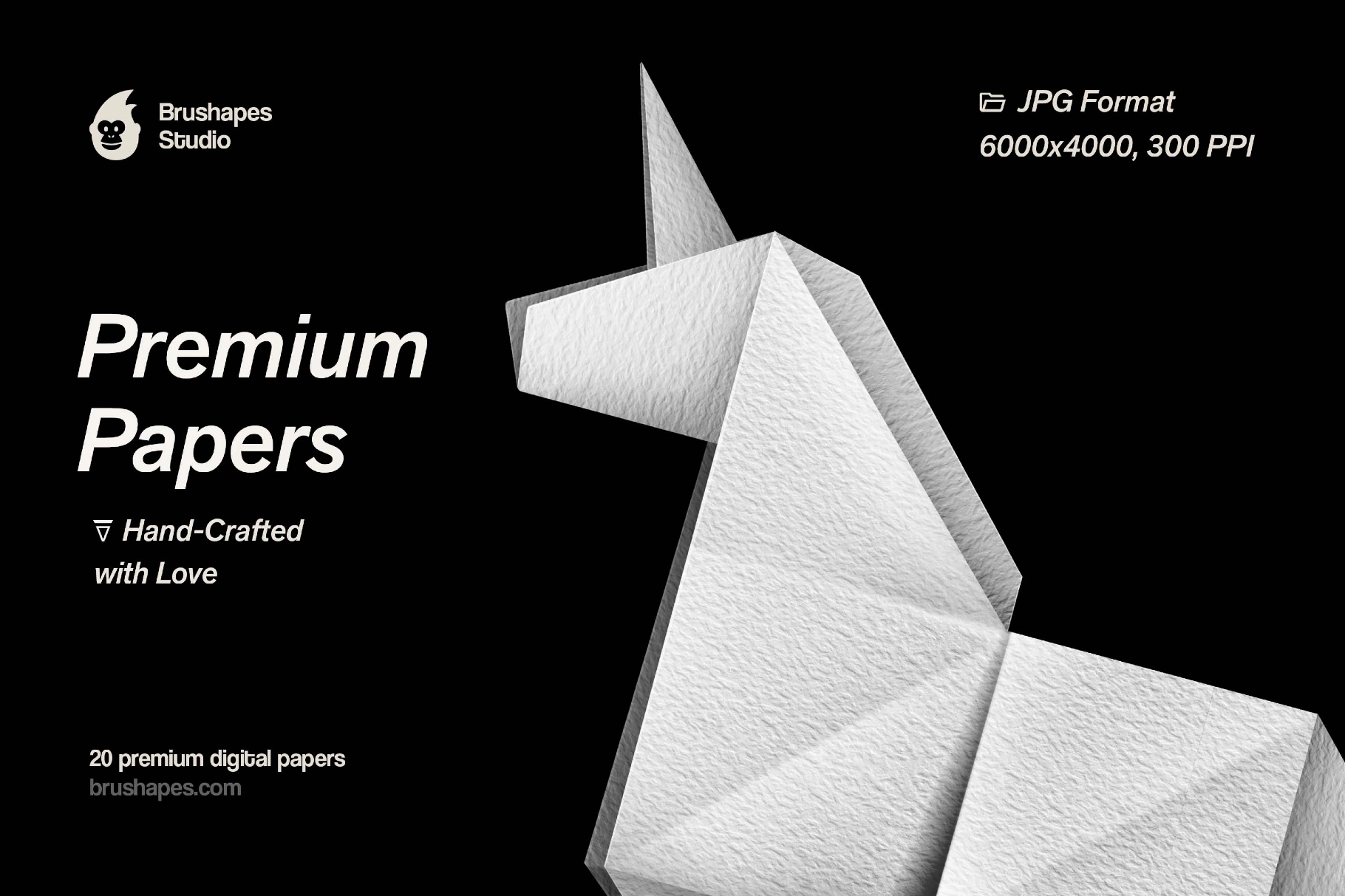 20 Premium Hand-Made Paper Textures