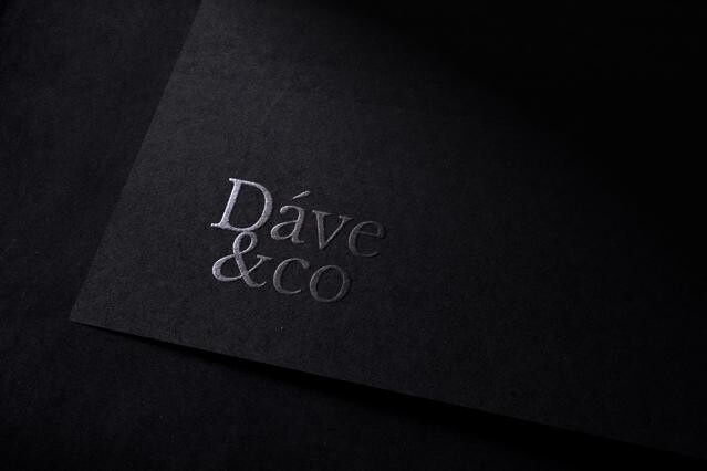 Embossed Logo Mockups on Dark Paper