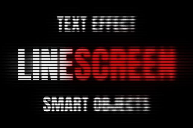 Download Line Screen Text Effect