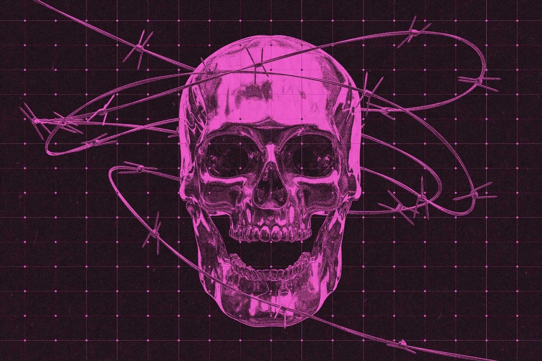 Paper Grid Photo Effect