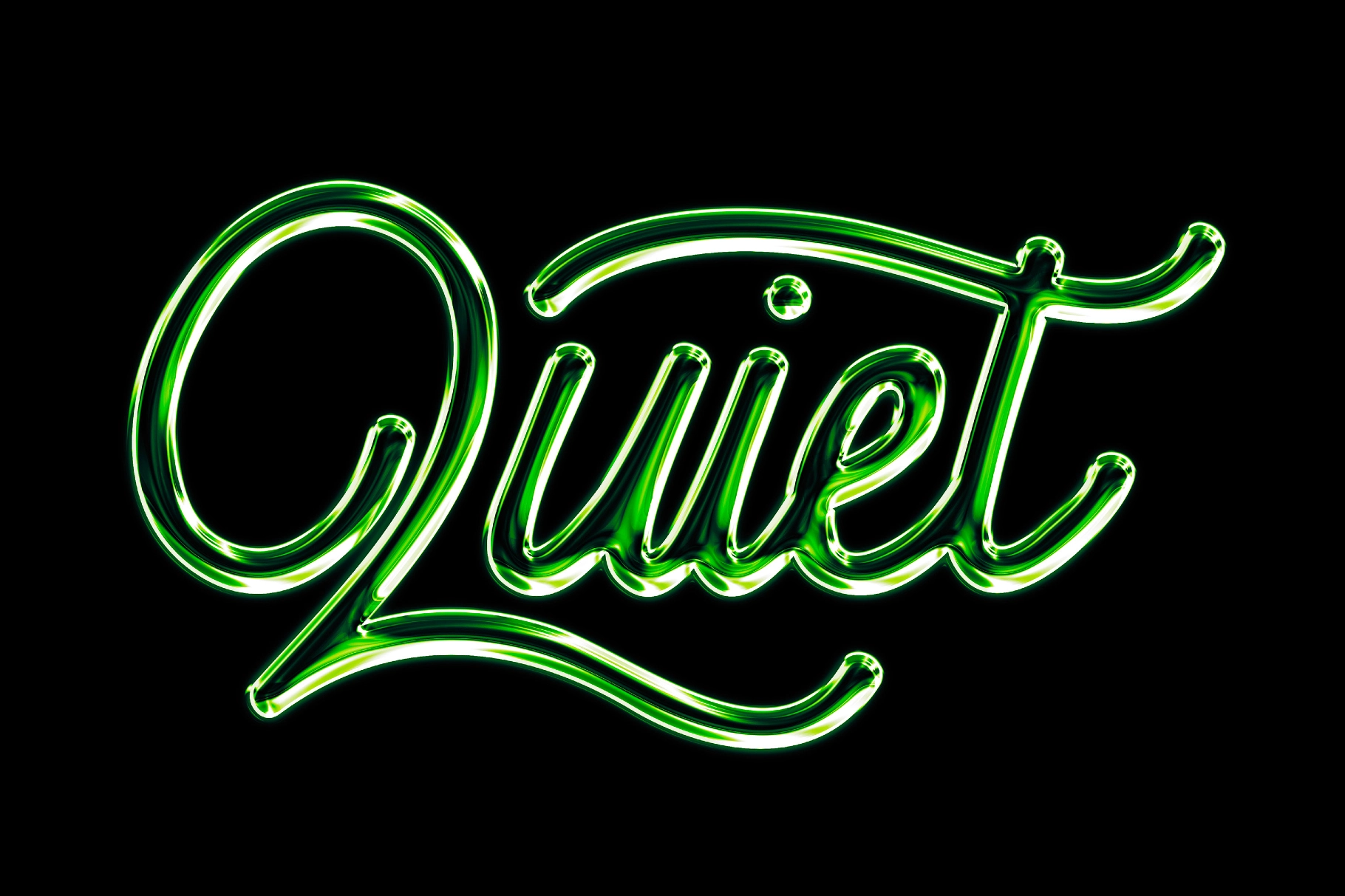 Candy Chrome Text & Logo Effect