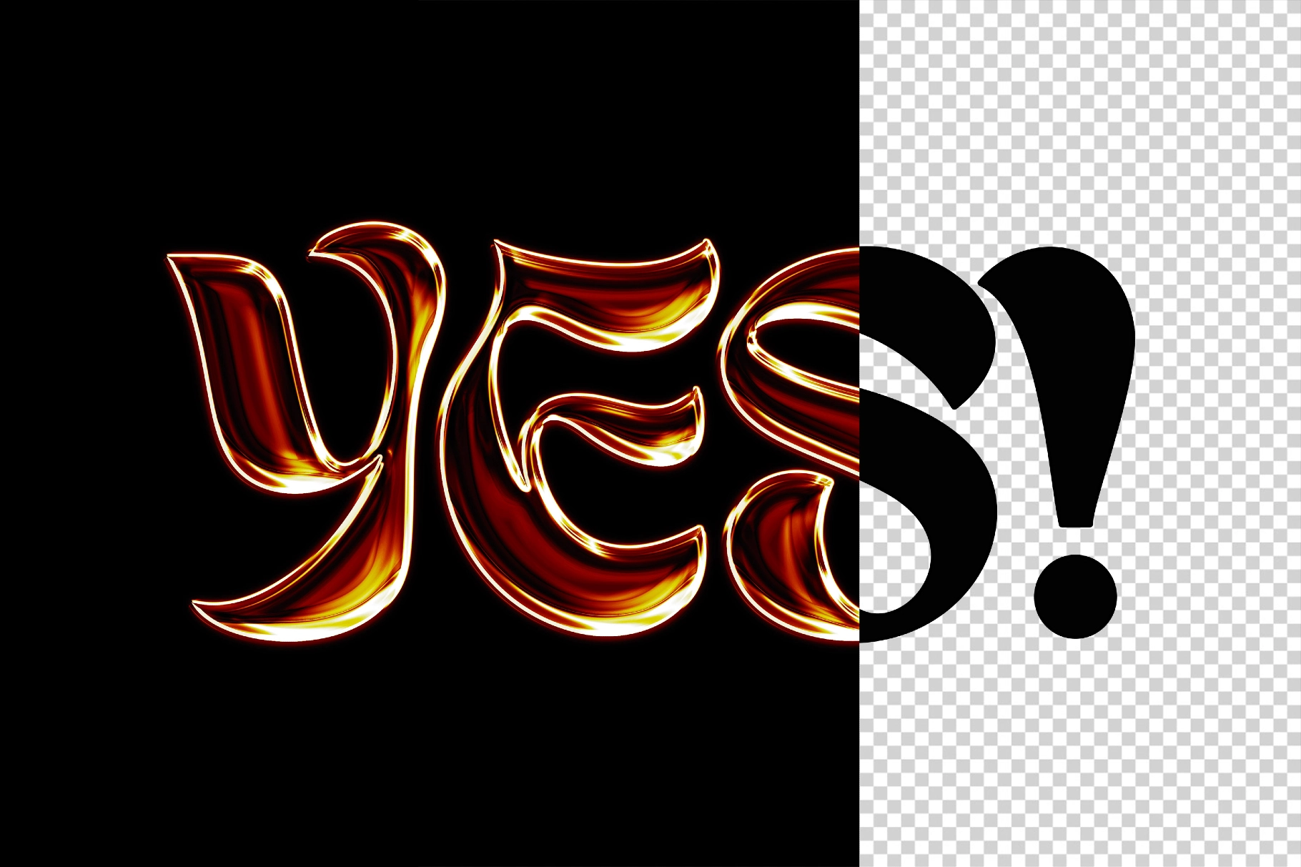 Candy Chrome Text & Logo Effect