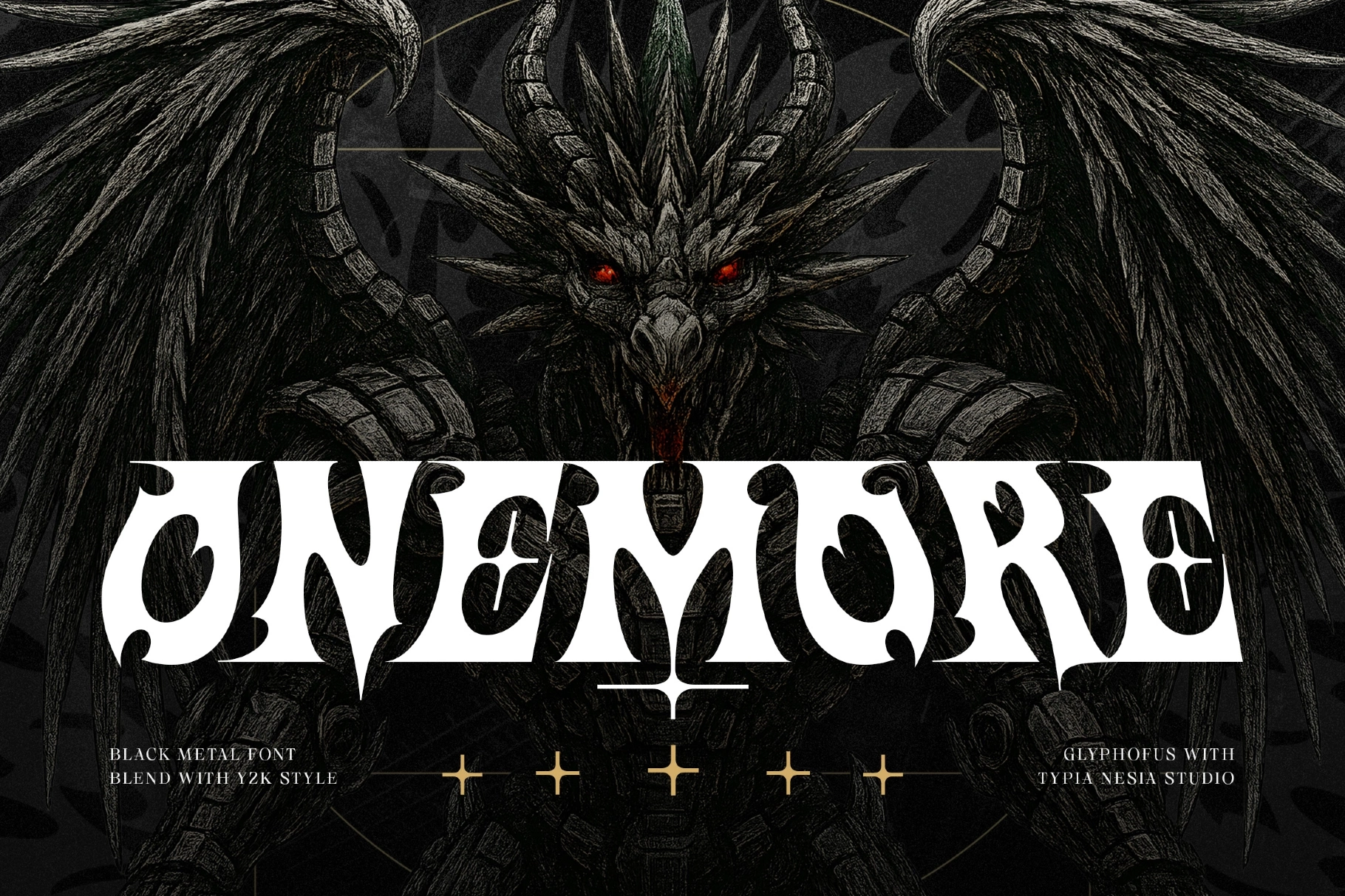 Onemore - Fantasy Game Font