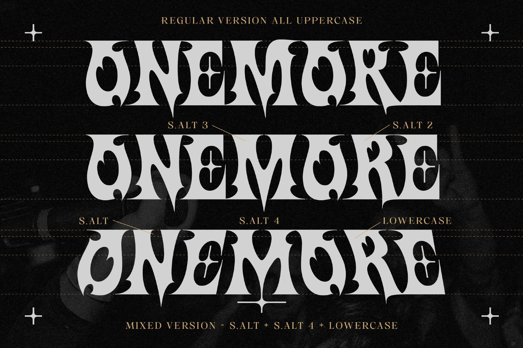 Onemore - Fantasy Game Font