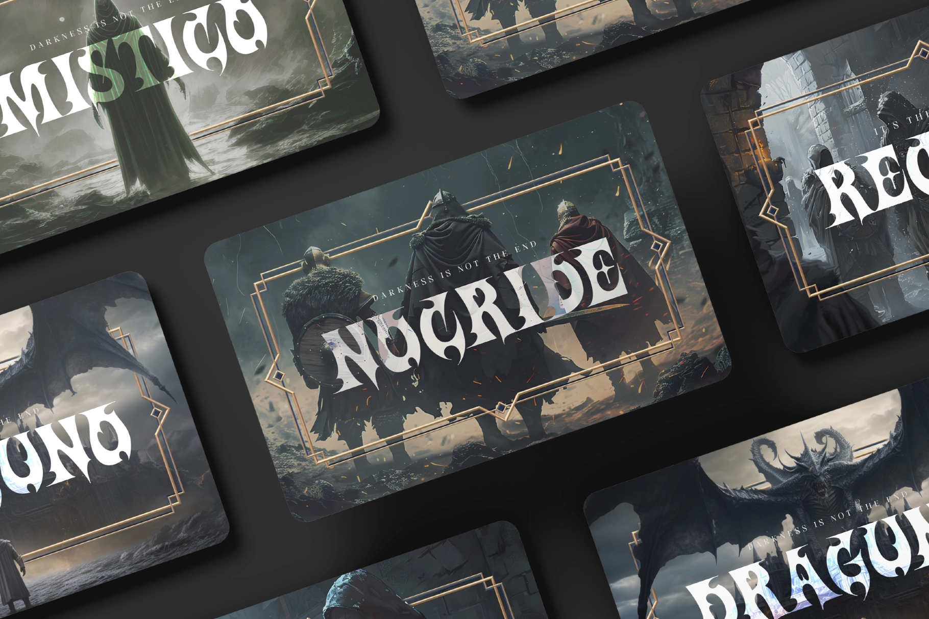 Onemore - Fantasy Game Font