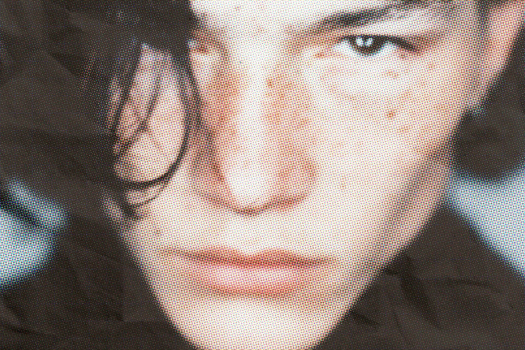 Magazine Halftone Photo Effect